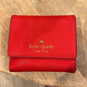 Kate Spade - Small Red Wallet